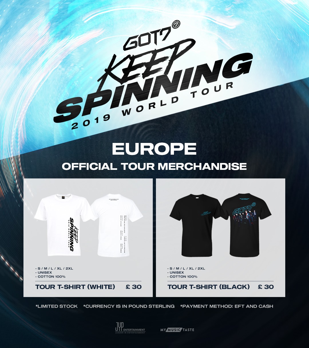 Hey I GOT7 in London! 👋 GOT7 2019 World Tour “KEEP SPINNING” in