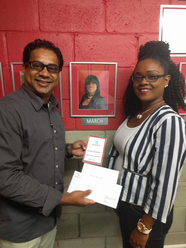 SCRIP-J - We congratulate Akeisha Reid Moses, Customer...
