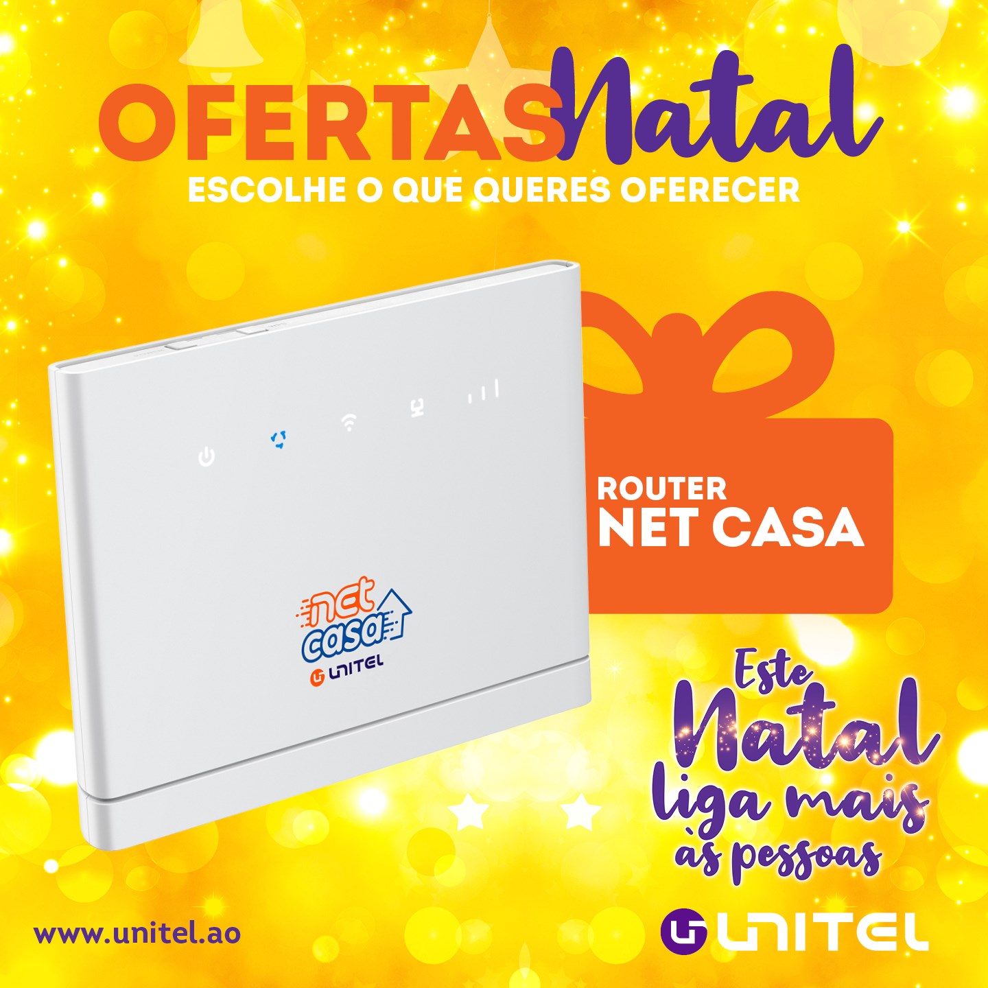 Unitel - Ofertas de Natal. Escolhe o que queres oferecer....