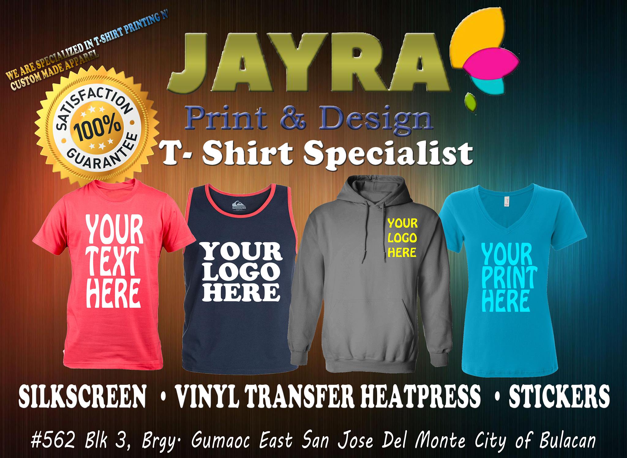 JayRa Print and Design | San Jose del Monte