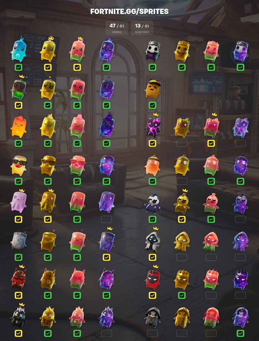 Helping people today with sprites or trades let me know im on for