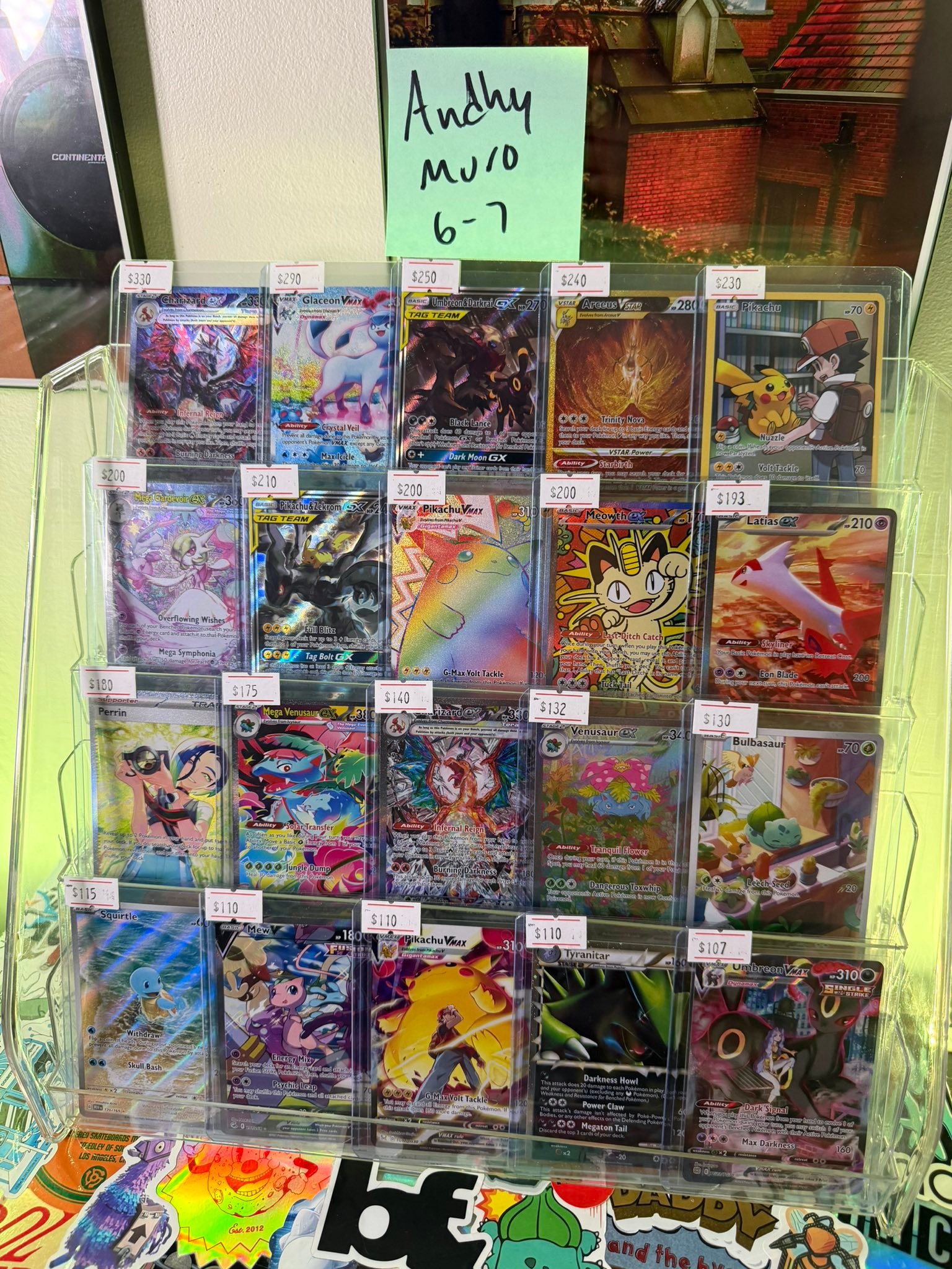 Pokemon cards for sale at 90-95% TCGplayer price