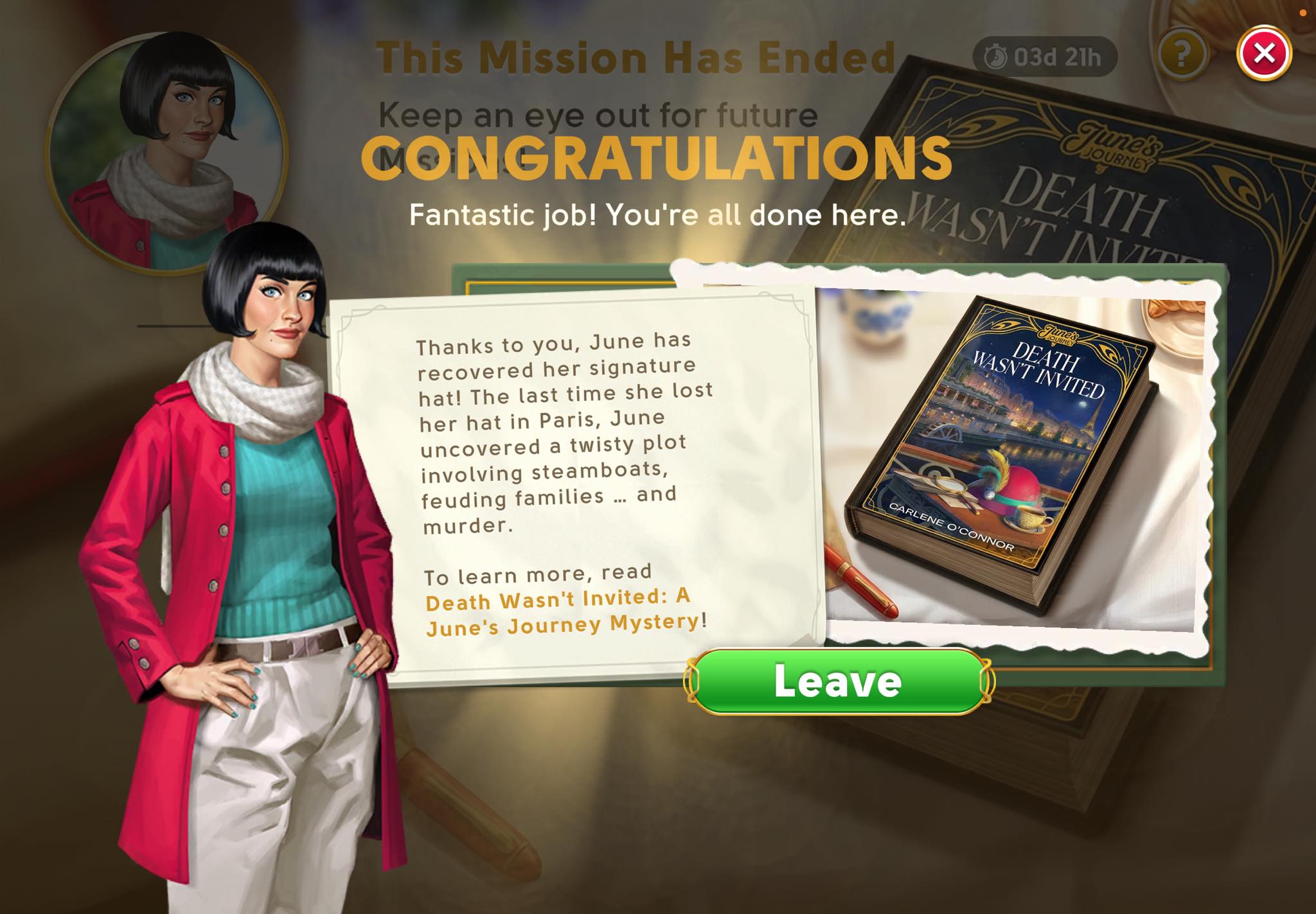 Completing June's Journey challenges