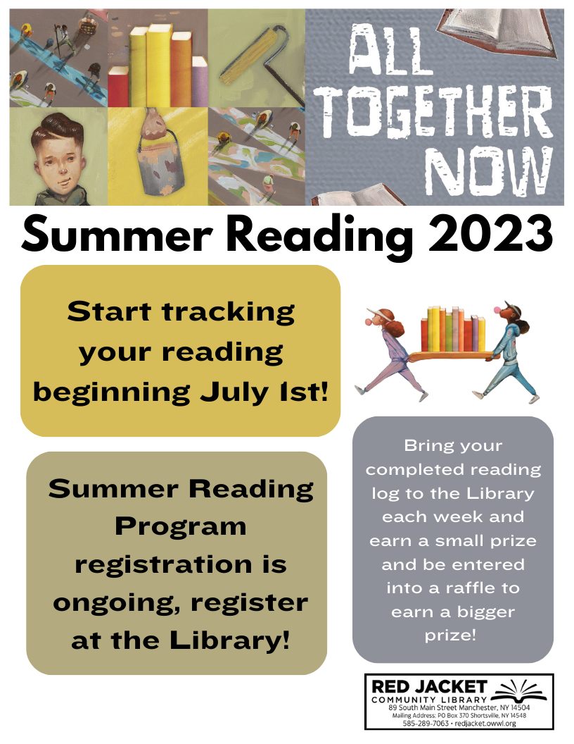 Today is the day, the first... - Red Jacket Community Library