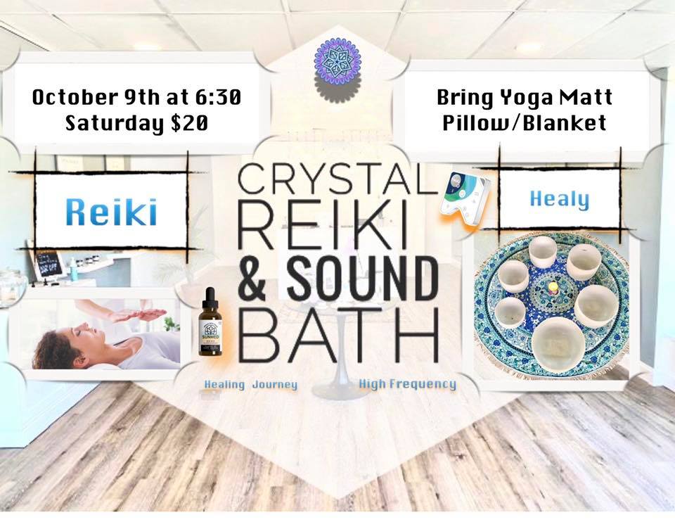 Crystal Reiki and Sound Bath