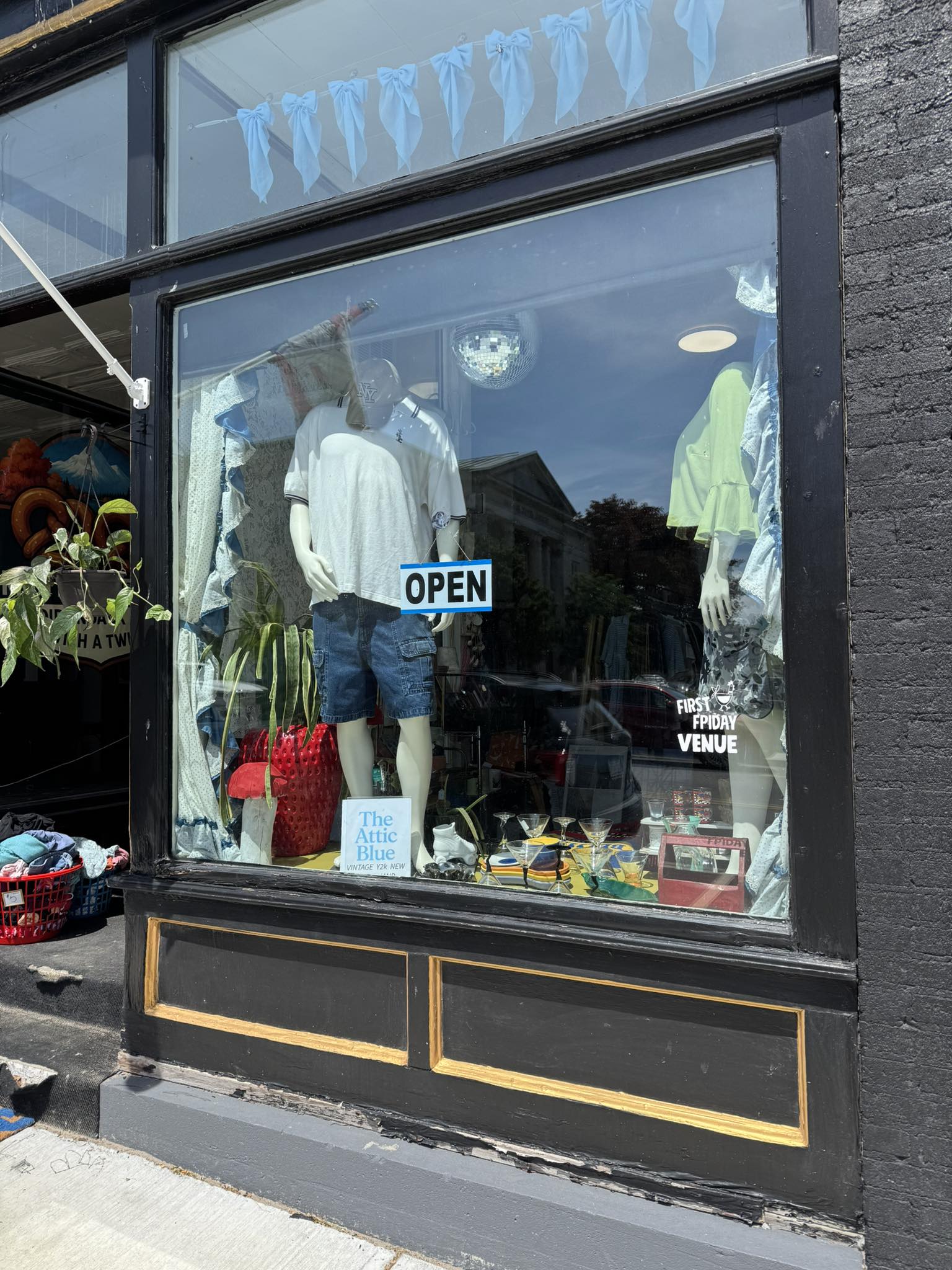 The Attic Blue vintage store in Plattsburgh