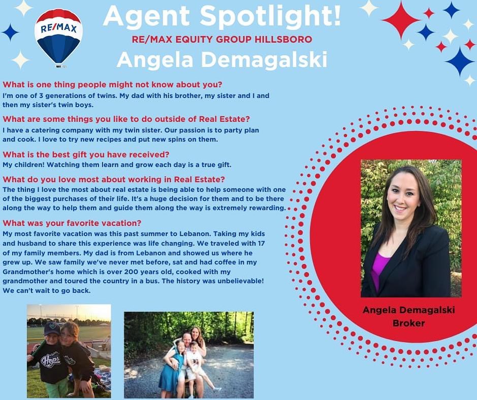 Angela Demagalski at Re/max Equity Group - Home