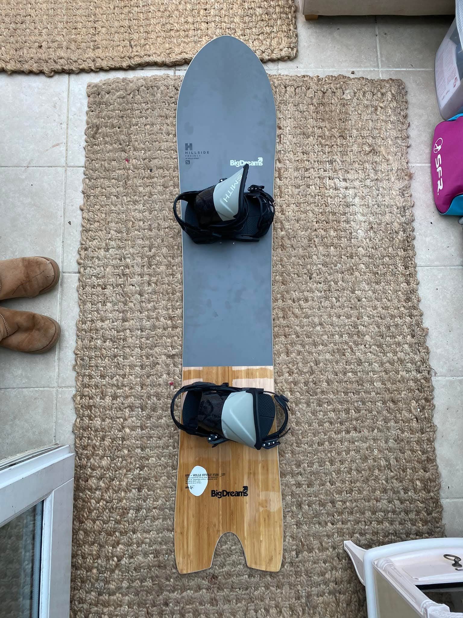 What is the rarity of Winterstick's modern swallowtail snowboard?