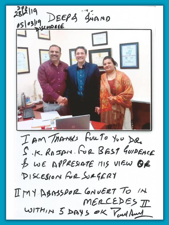 Dr. SK Rajan, Minimally Invasive Spine Surgeon-Neurosurgeon | Gurugram