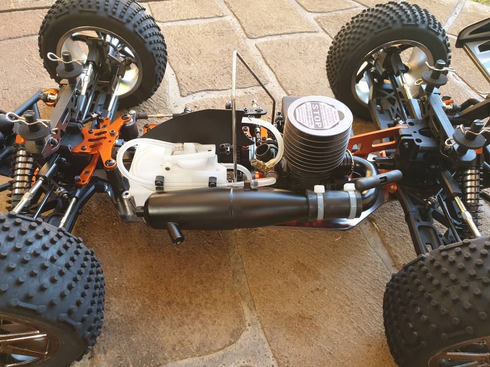 HPI R40 with sepent mega zx12 engine