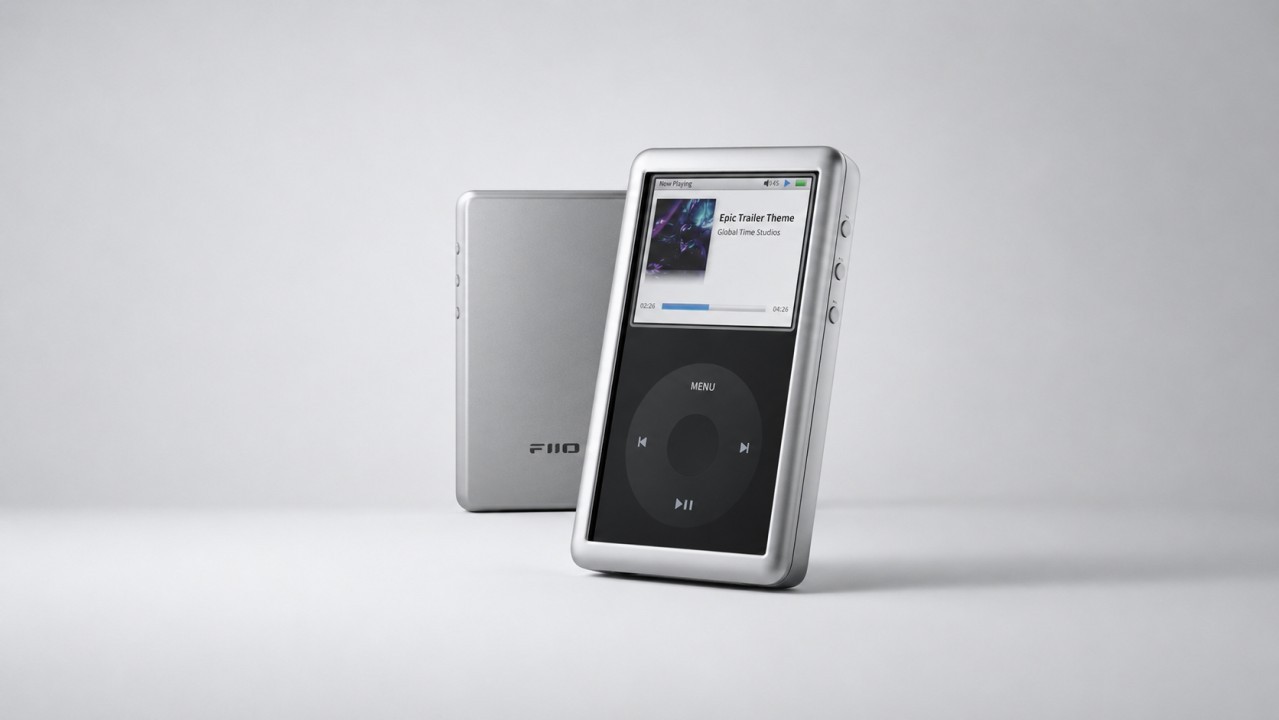 Fiio Nest Pod JM21 case inspired by iPod