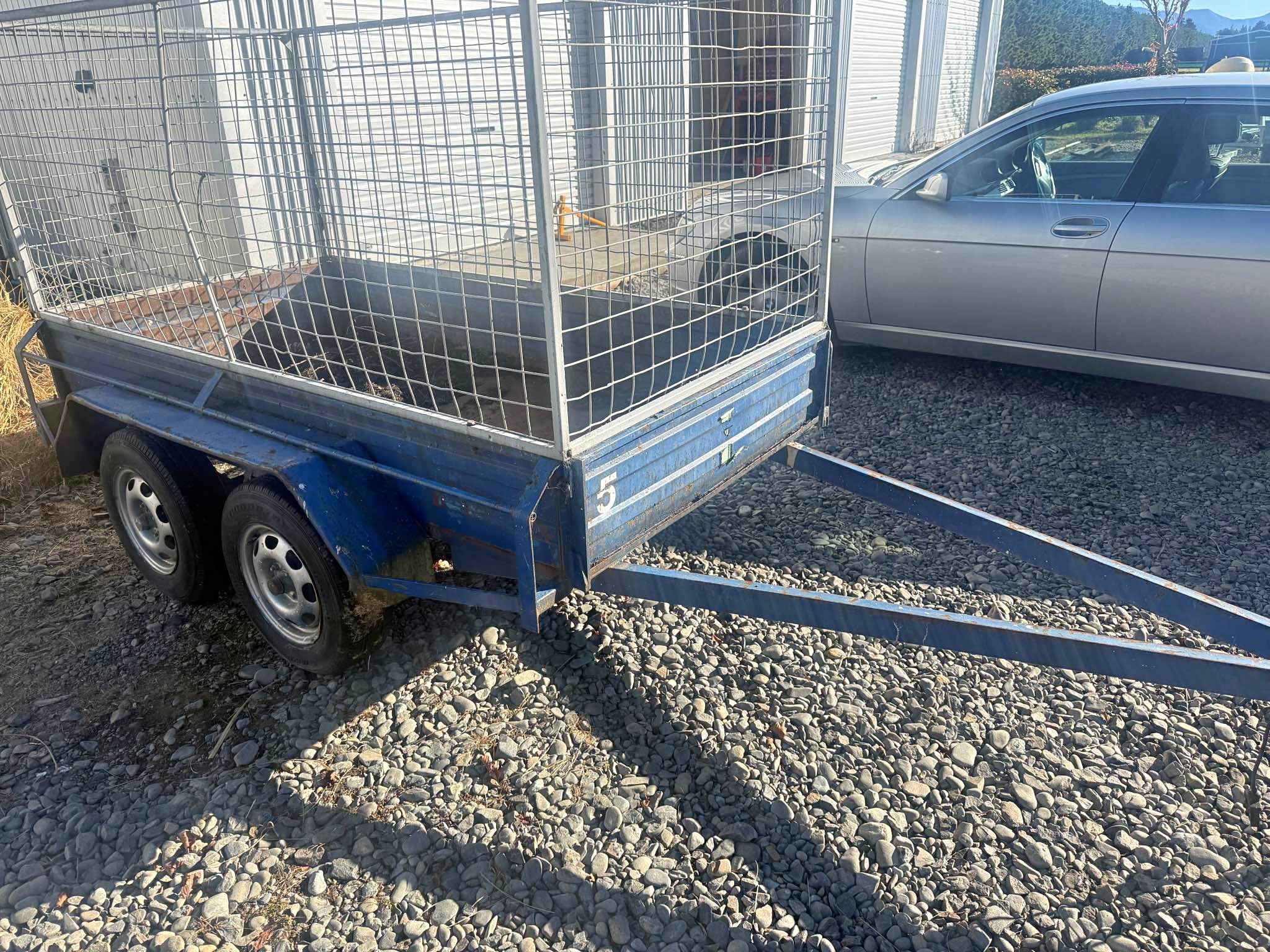 8x4 tandem briford Caged Trailer - Utility Trailers - Oxford, New ...