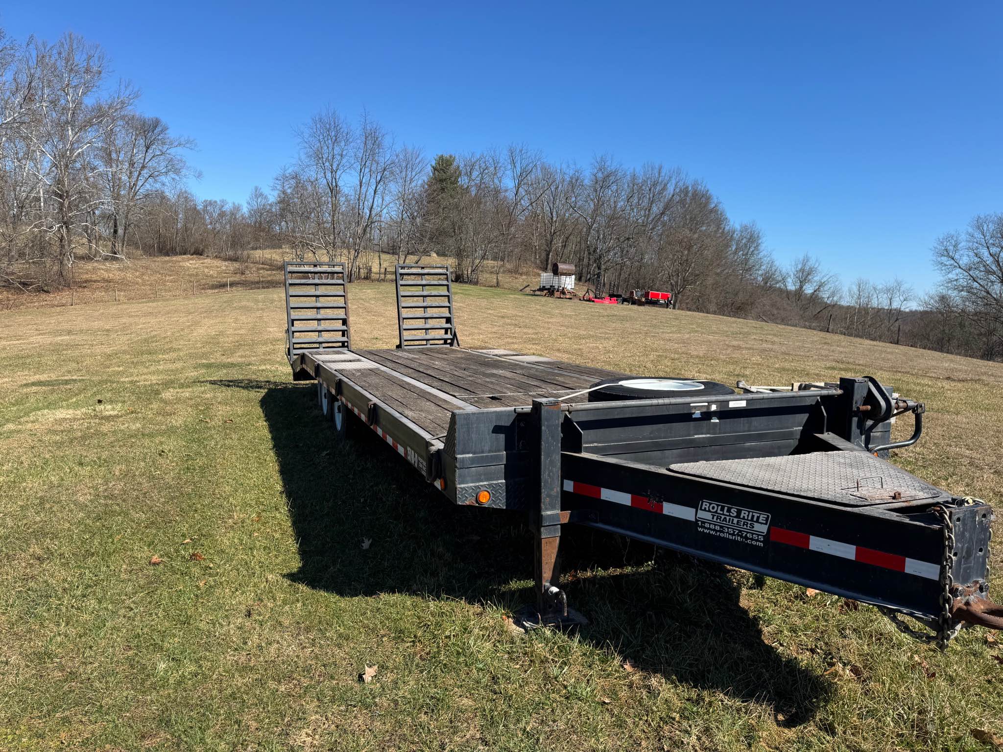 Rolls Rite - Deckover Equipment Trailer - Vehicle Trailers - Zanesville ...