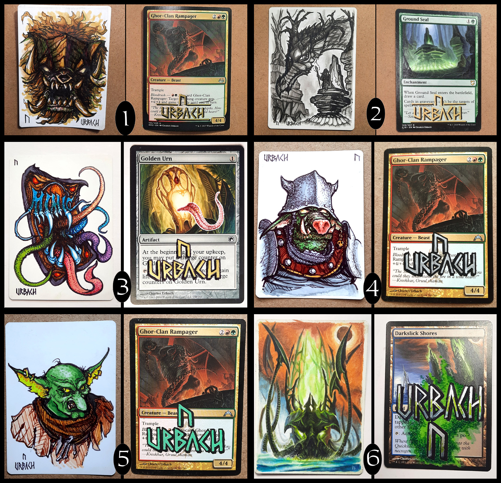 Marta Nael's Magic the Gathering Artist Proof Cards for Sale