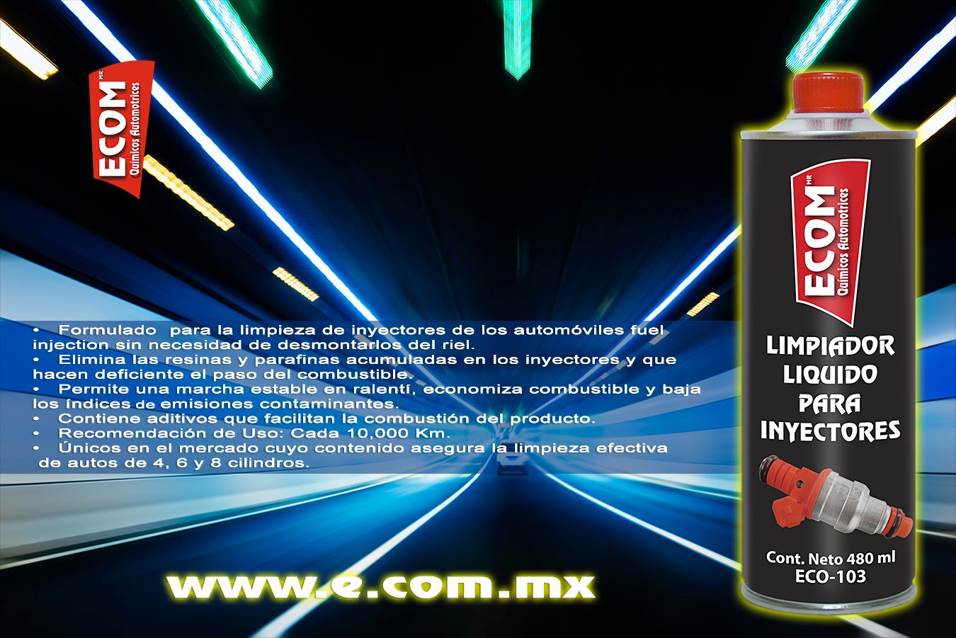 ECOM - #ECOM Limpiador Líquido para Inyectores 💯... | Facebook