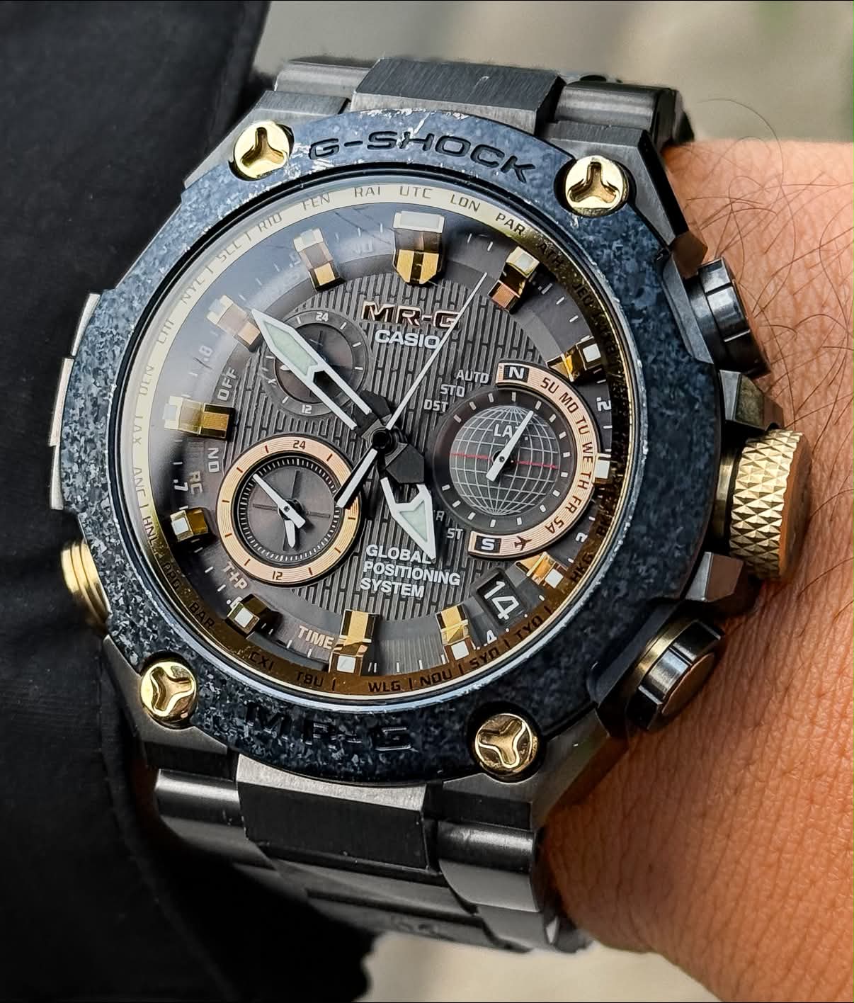 1997 casio g-shock mrg-120t. Titanium