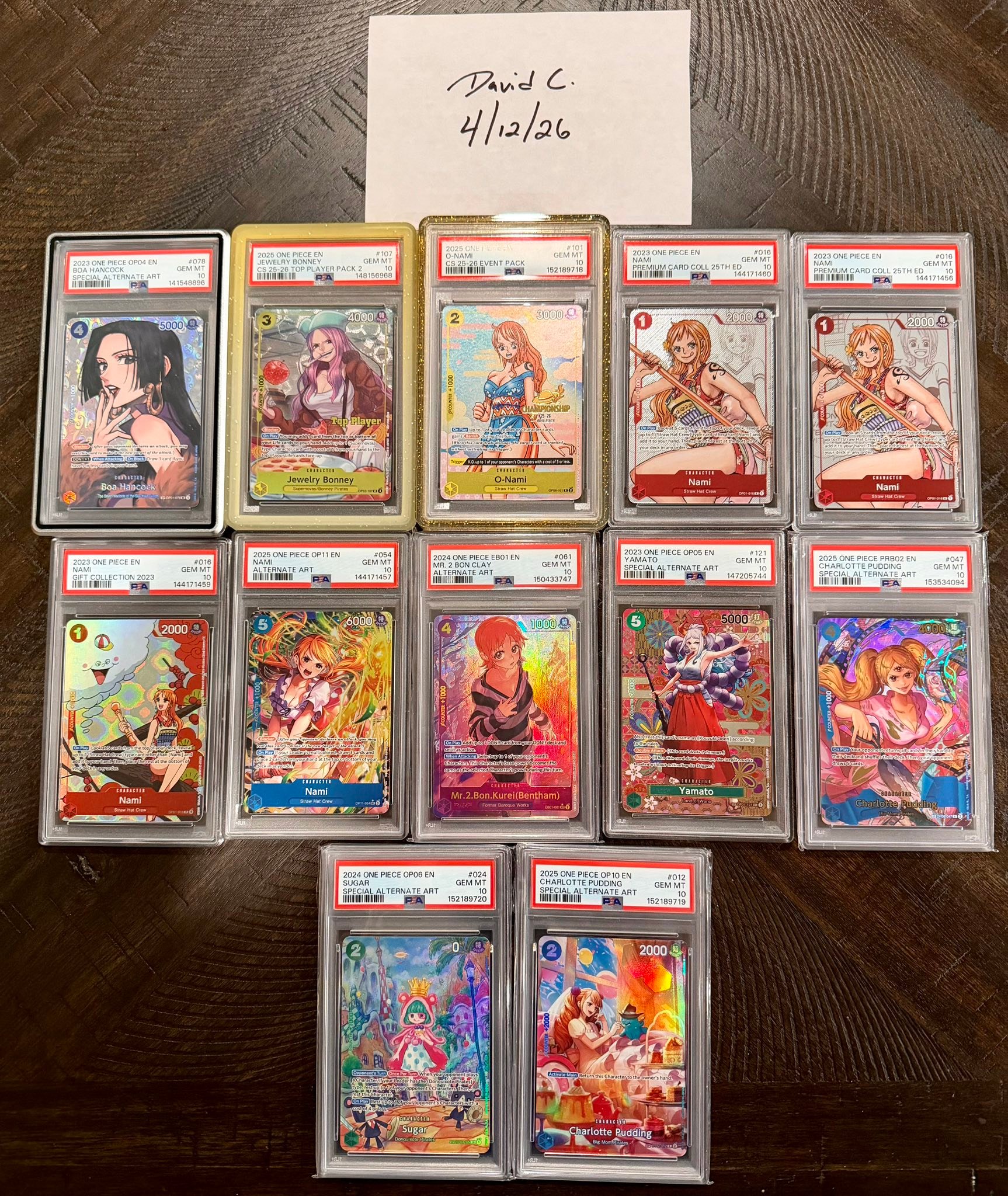 サンプル 2016年 1弾 CPカードSANPLE ルビーブロッサム Selling One Piece Cards Local to SoCal but ship anywhere within