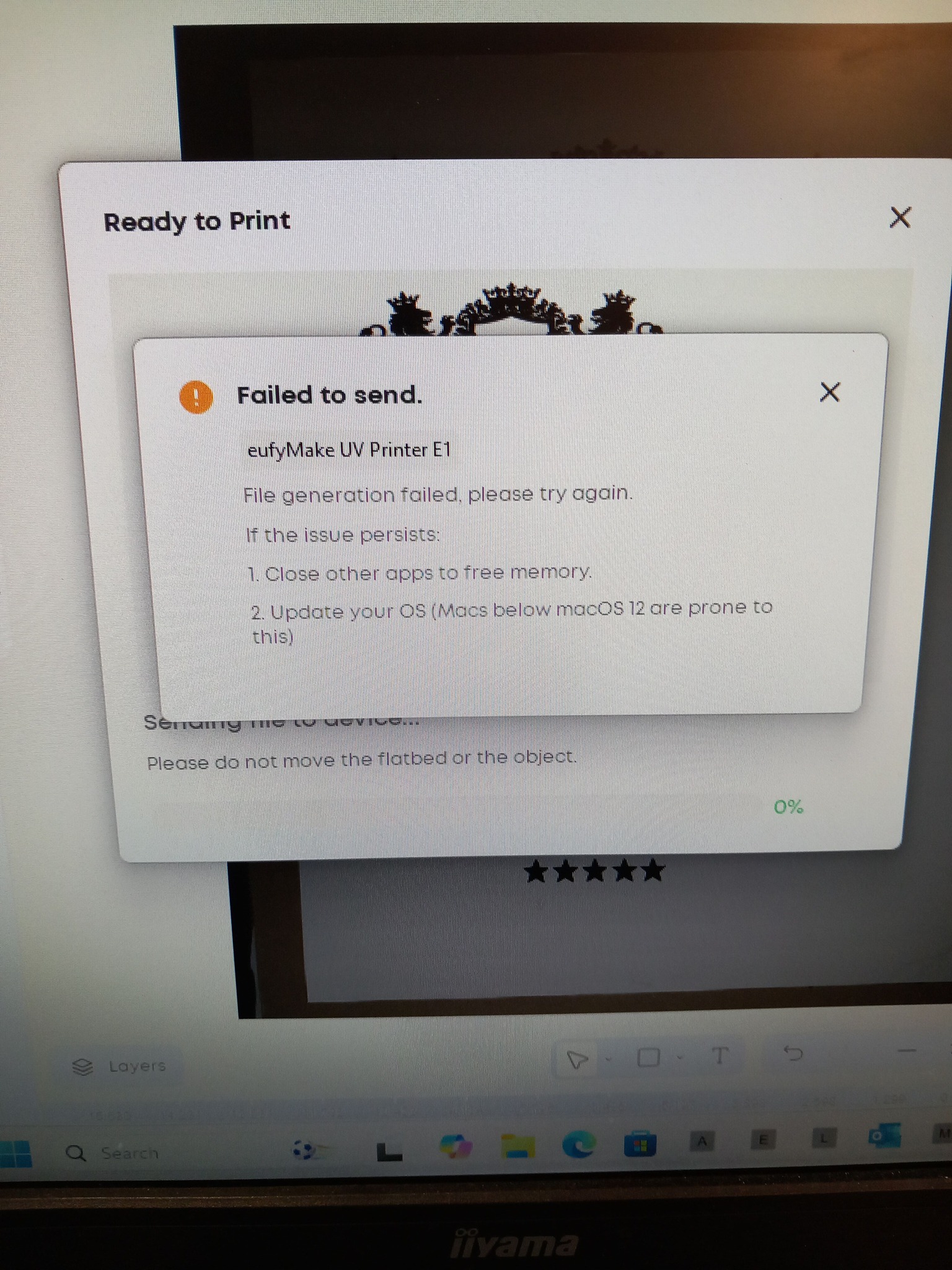 メモリー④ Can anyone help with this? I get this message every time I try to