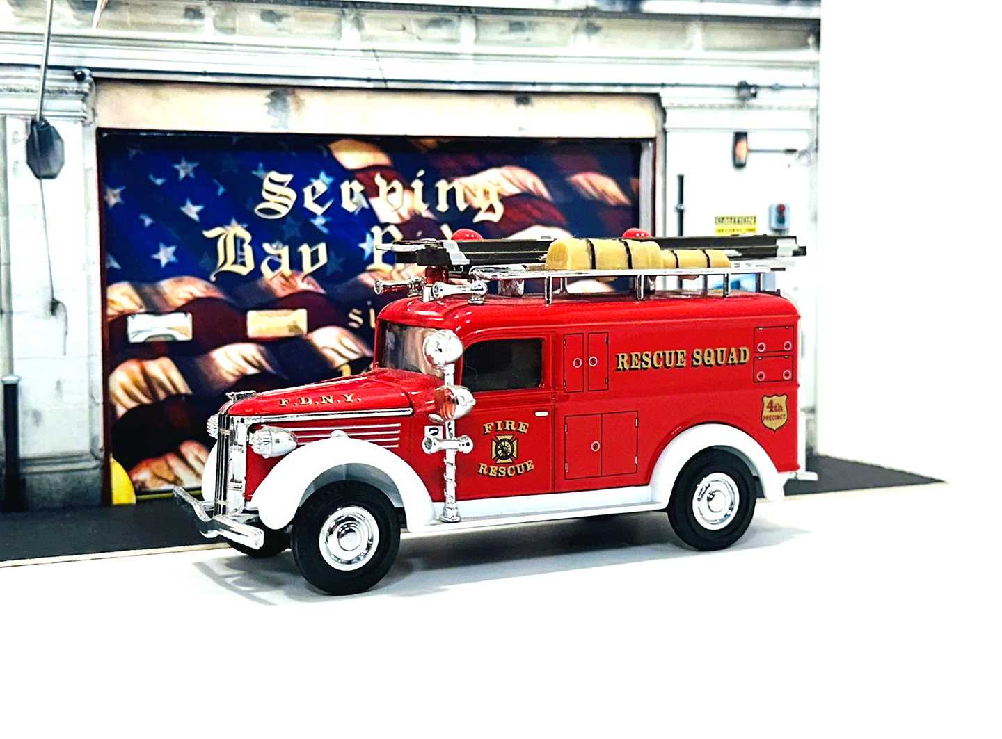 Matchbox FDNY rescue squad van model