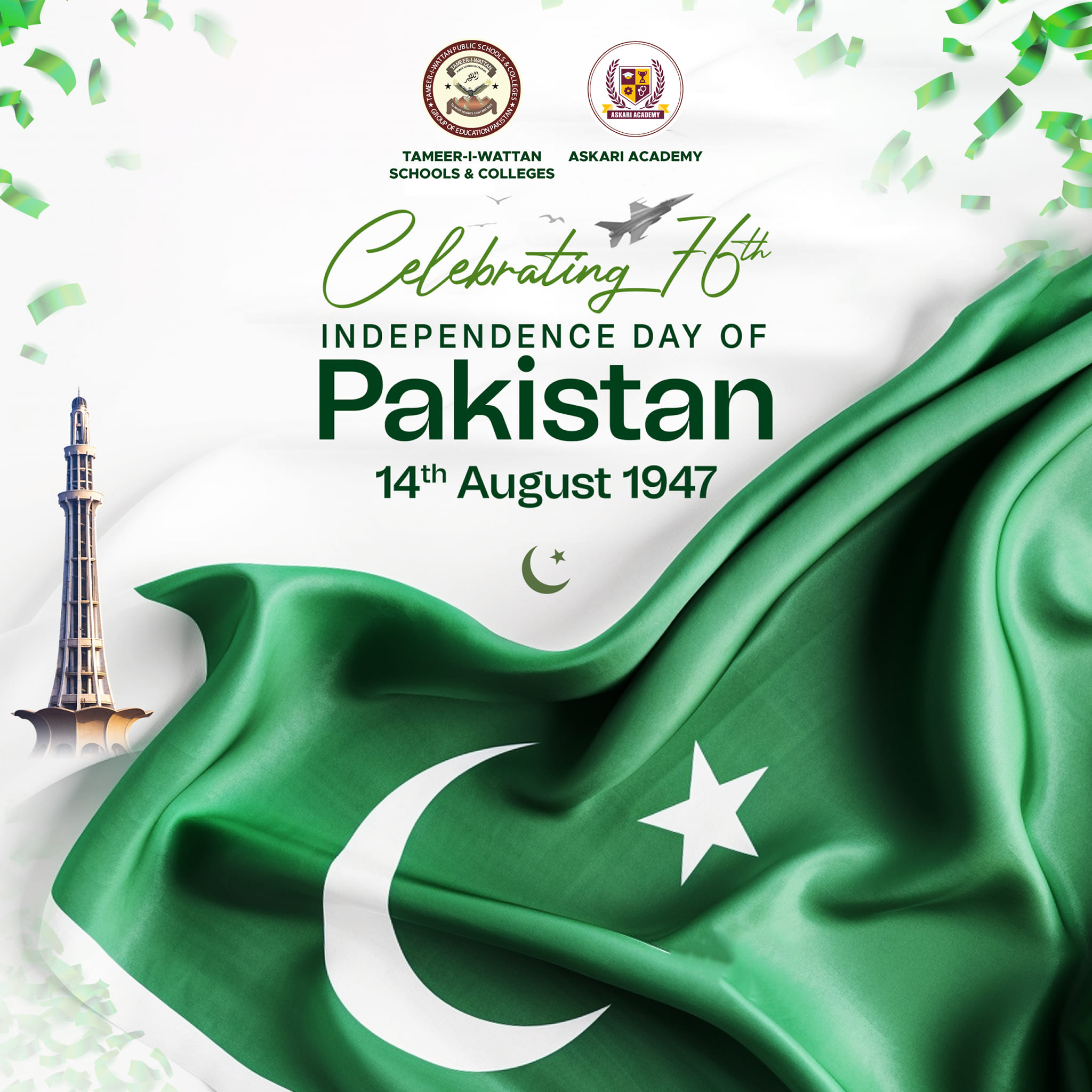 Happy Independence Day 🇵🇰 May Allah Bless Pakistan with more prosperity ...