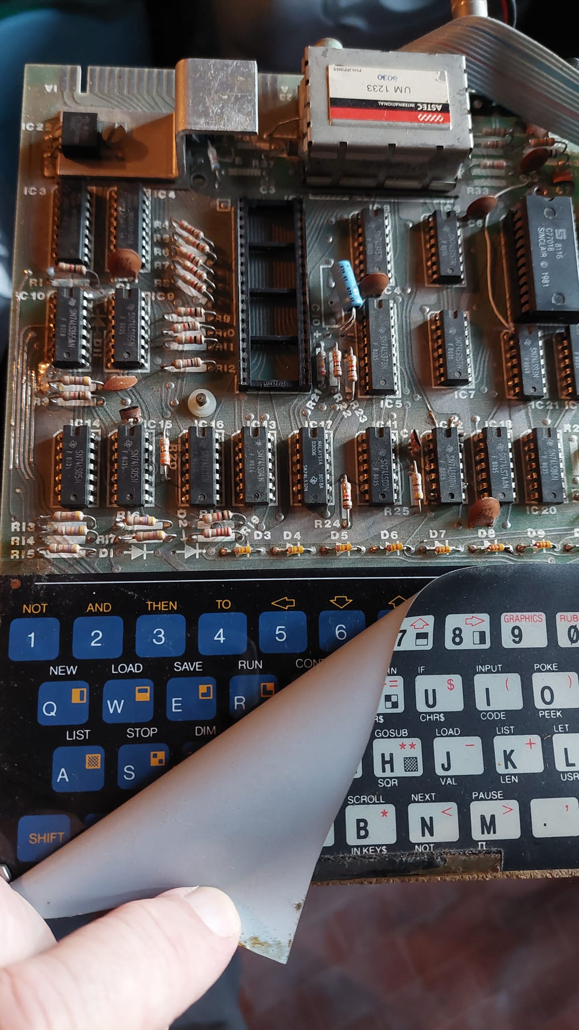 ZX81 computer models and modifications