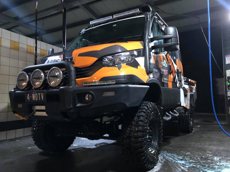 4wd TV - The big rig is cleaned up and ready for the...