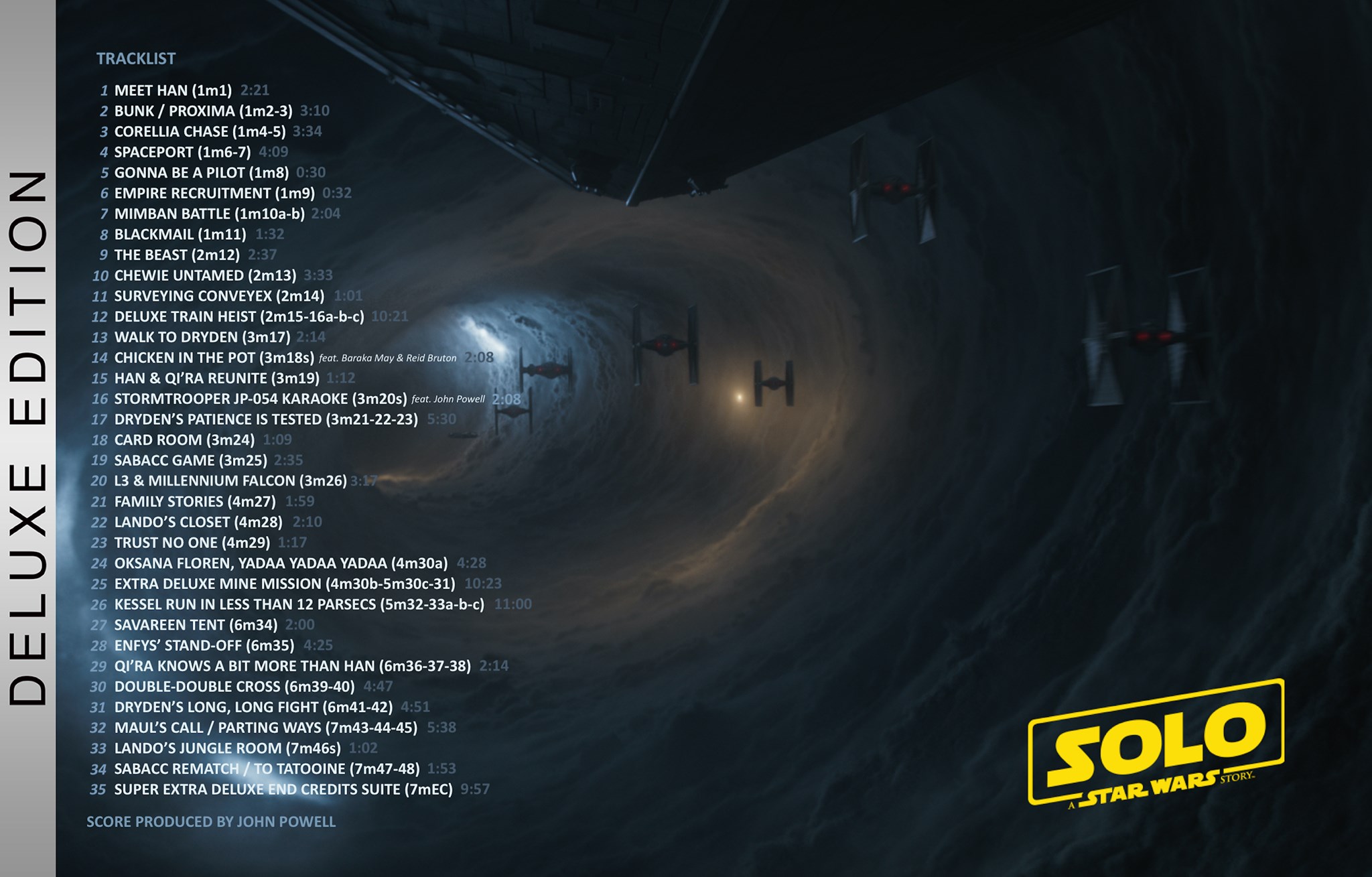 Solo: A Star Wars Story (Deluxe Edition) Tracklist! ??