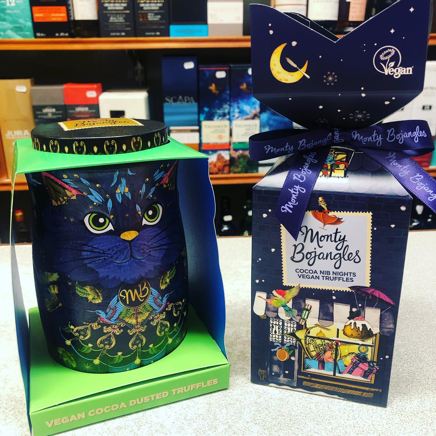 Collectable, reusable, irresistible 🍫 Monty Bojangles Cat Tins