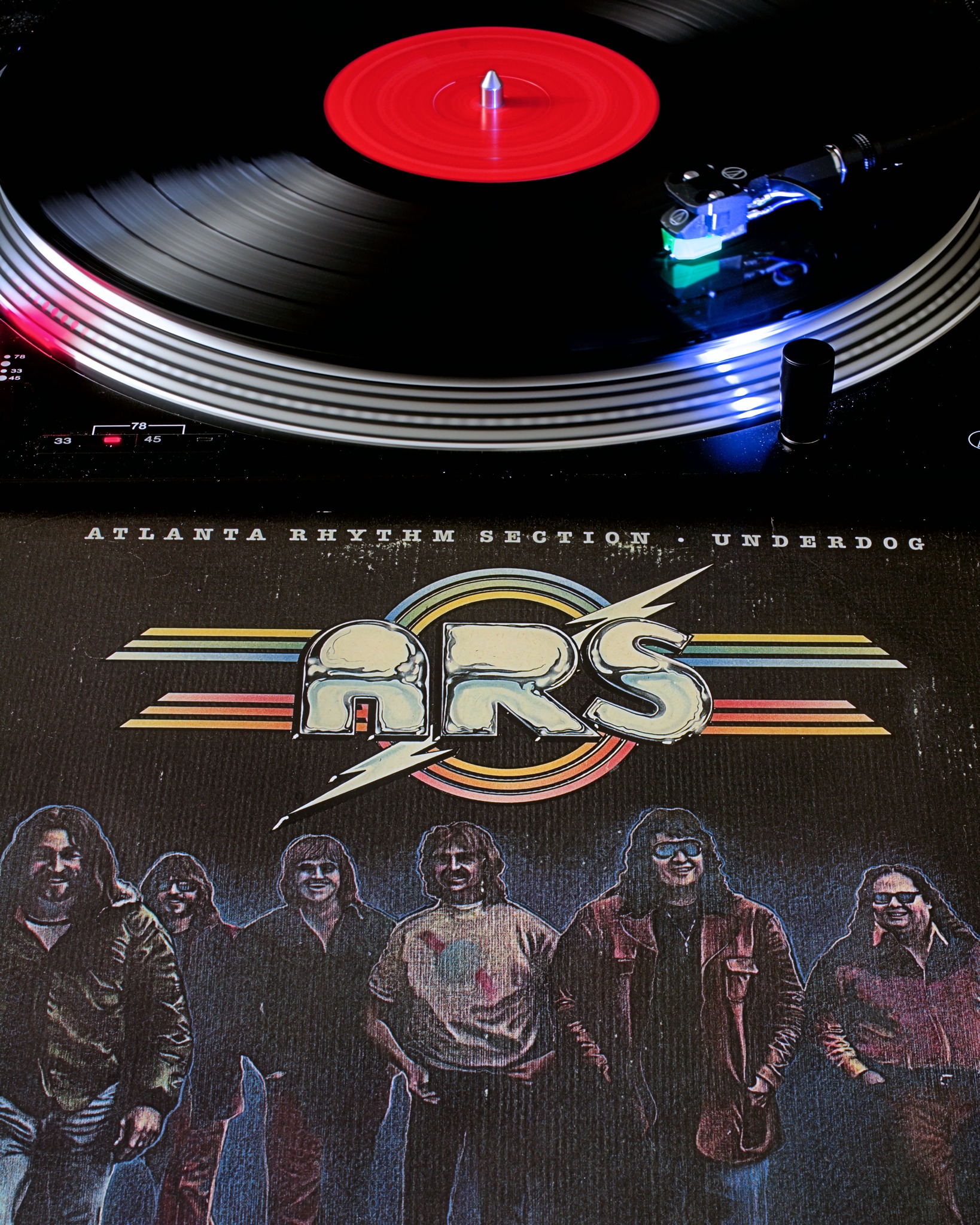 Signed Atlanta Rhythm Section album with Ronnie Hammond and Dean