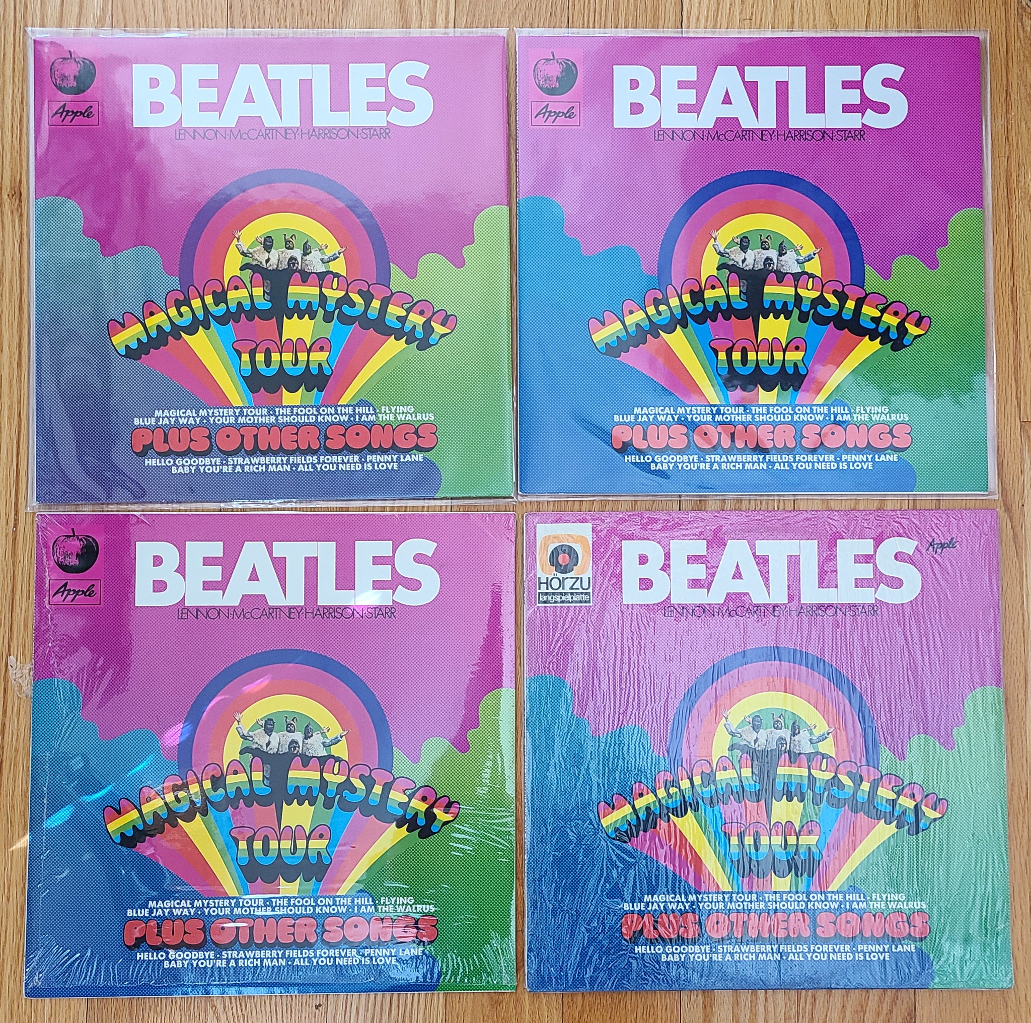 Magical Mystery Tour German true stereo pressing review