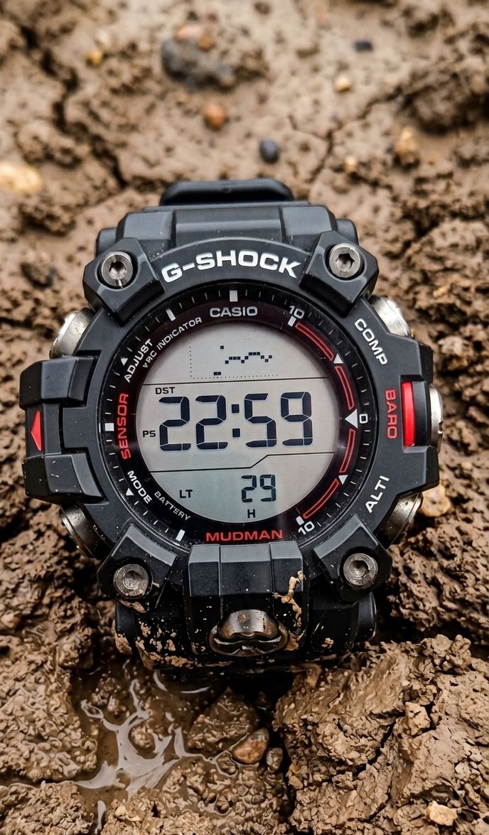 Casio G-Shock G-9025A-1 25th Anniversary Mudman Release date 2007