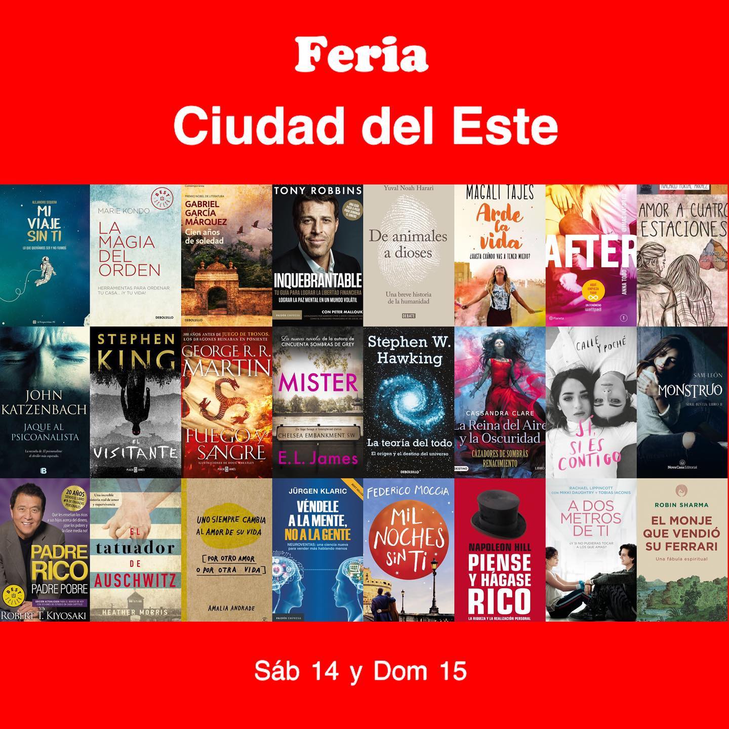 El Lector - Mañana ️FERIA DE LIBROS en “CDE” Aprovecha para regalar ...