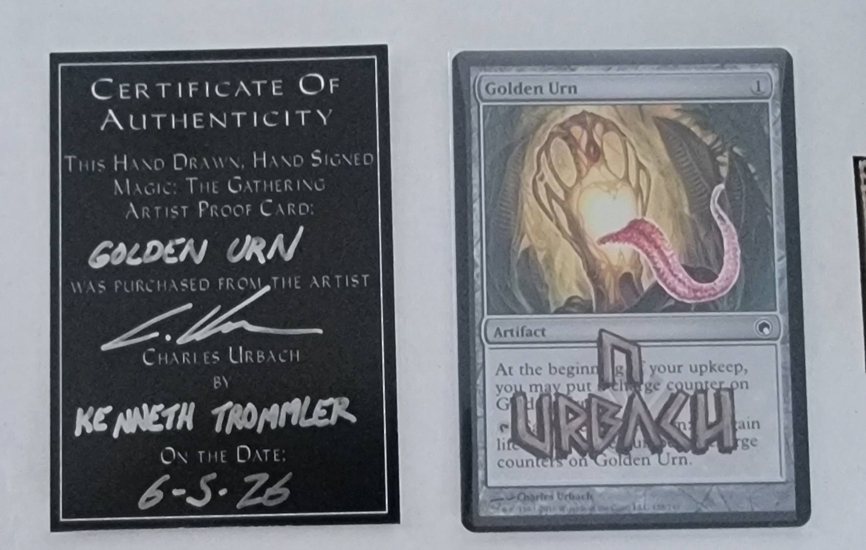 Ed Beard Jr did a beautiful job on this Chronicles Nicol Bolas AP!