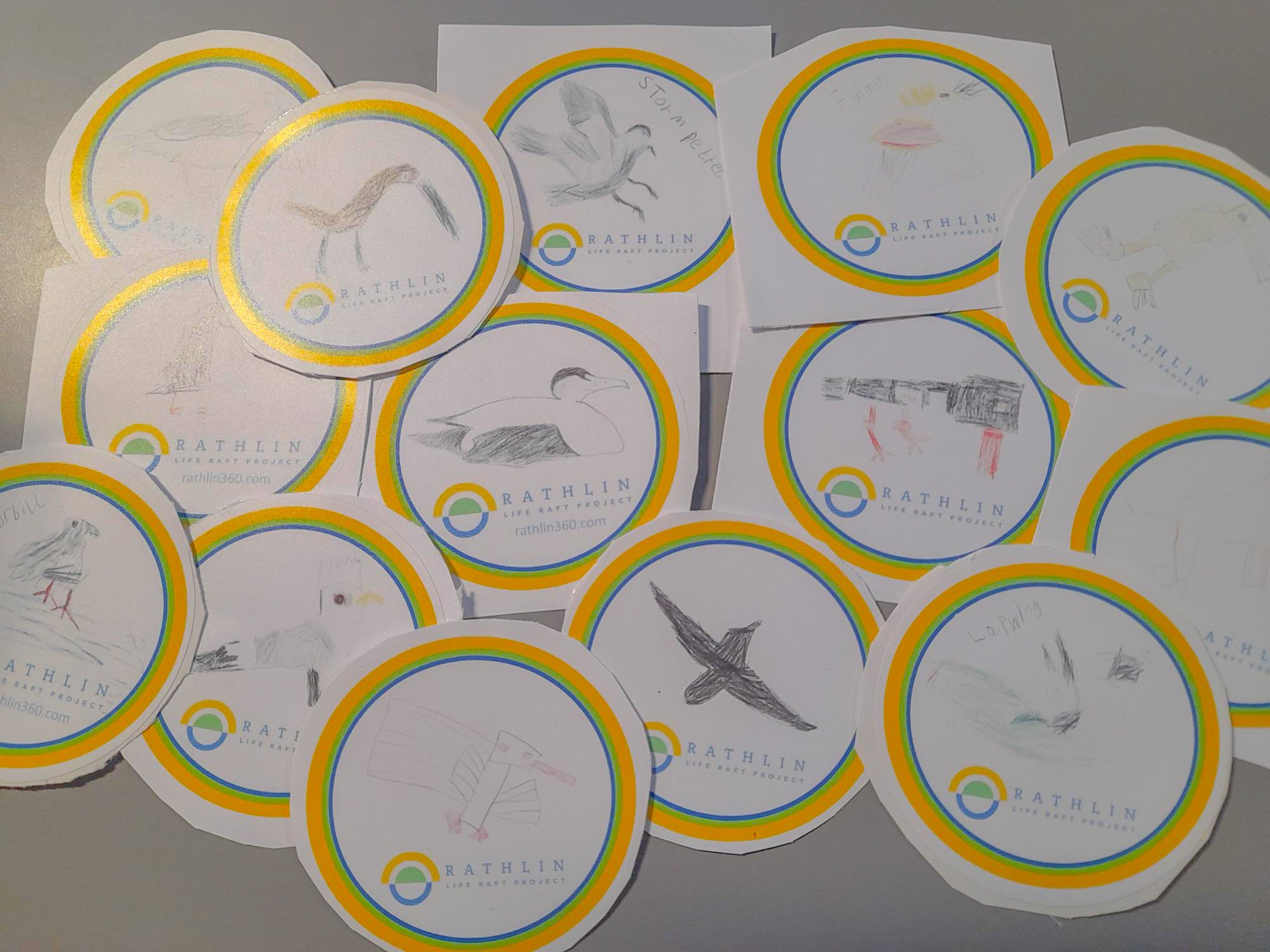 LIFE Raft - Our new stickers were designed by pupils from...