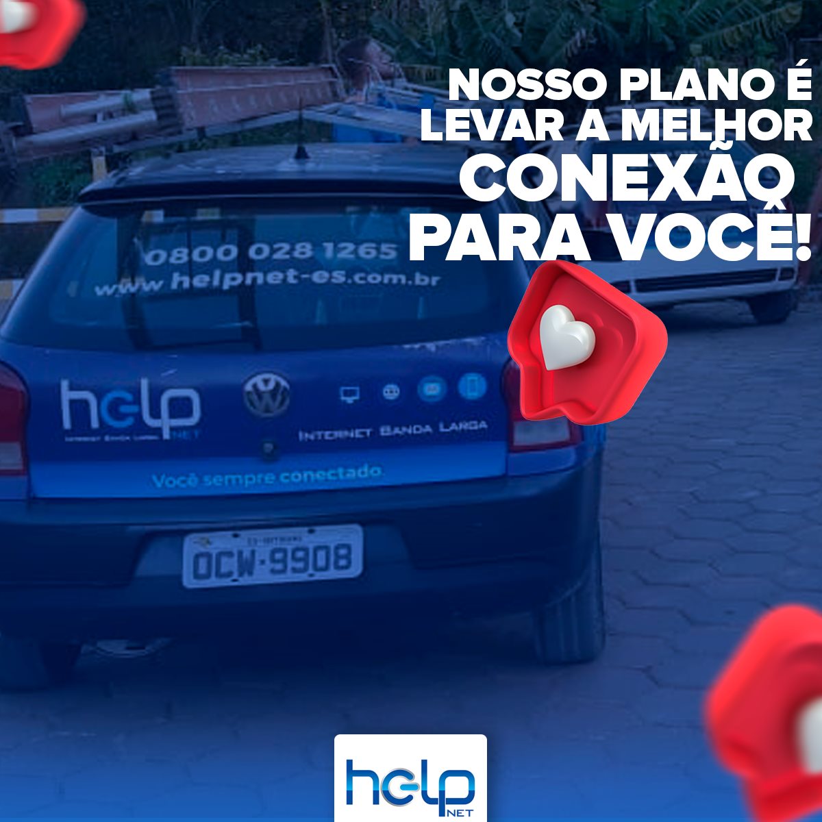 🚀 Nosso plano é levar até você uma... - Help Net Internet