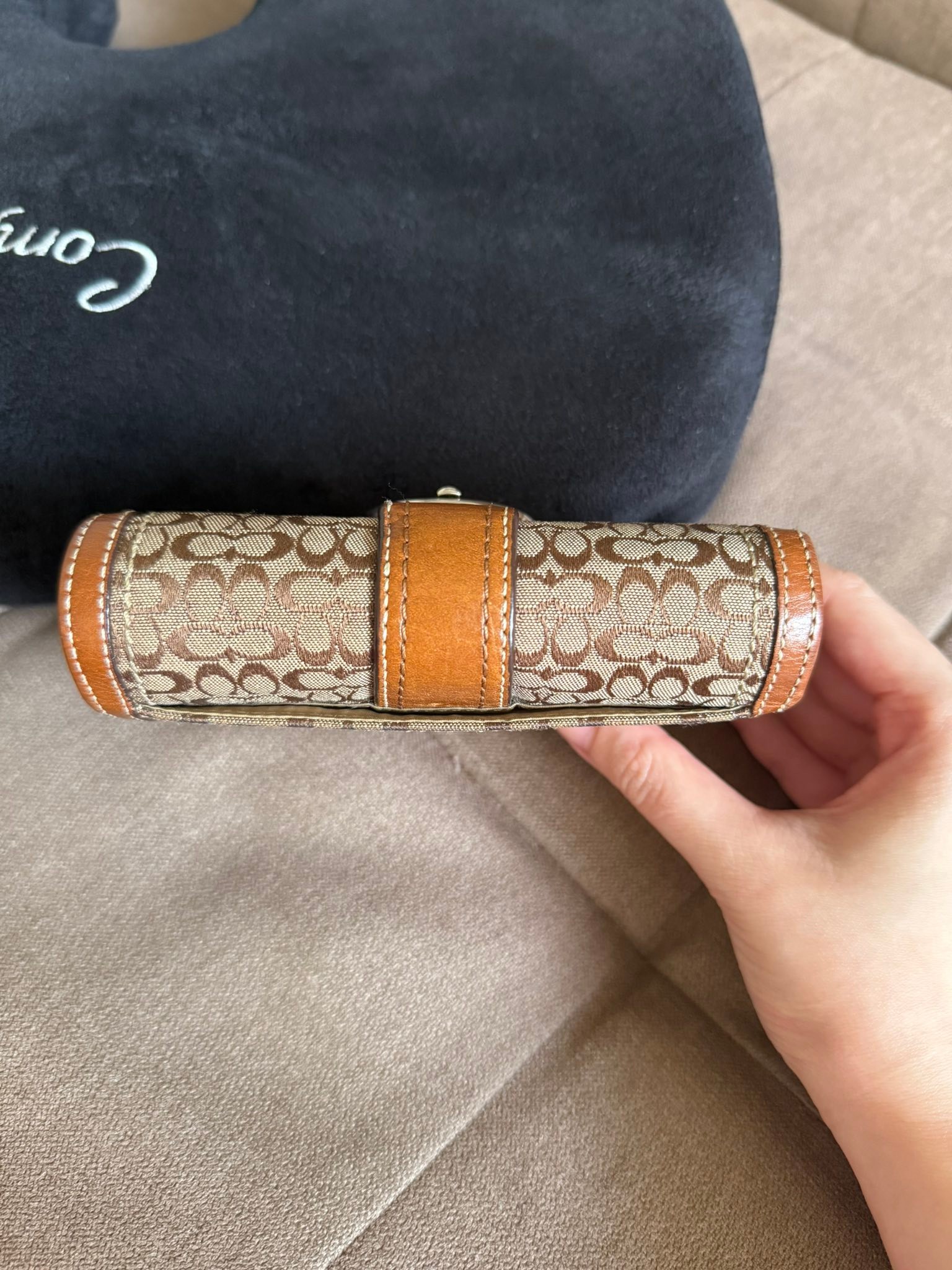 Coach Soho signature wallet for sale