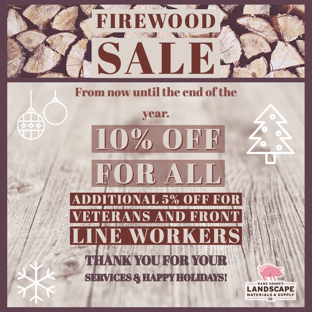 10% off any... - Kane County Landscape Materials and Supply | Facebook