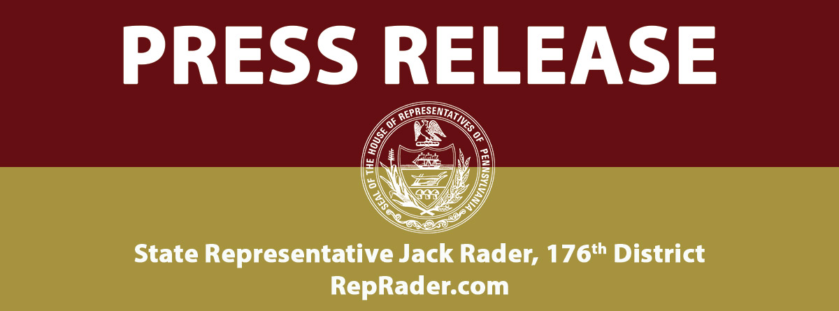 PA State Rep. Jack Rader - RADER ANNOUNCES GRANT FOR WATER SYSTEM ...