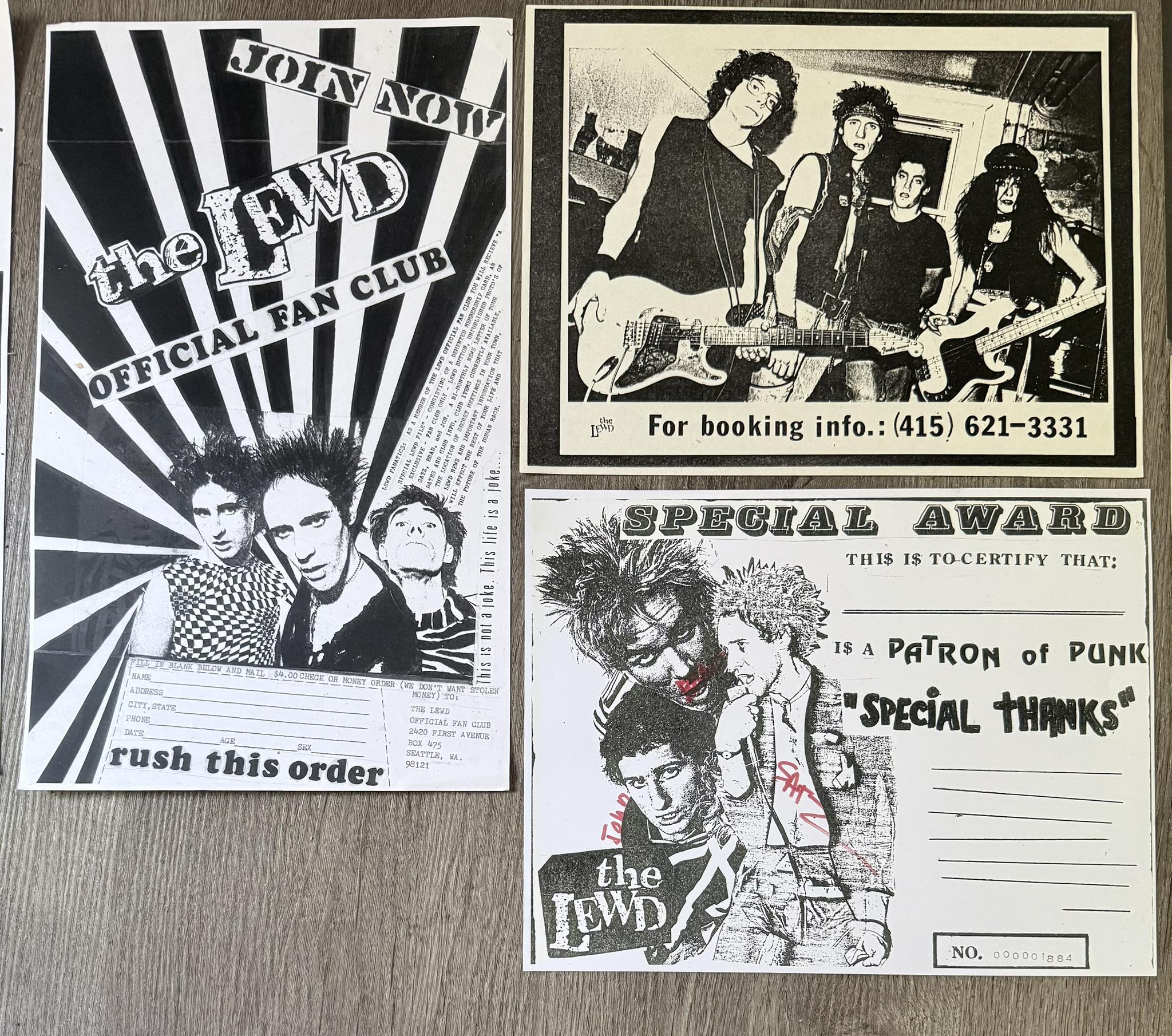 The Lewd, a Seattle punk band from 1977-1979