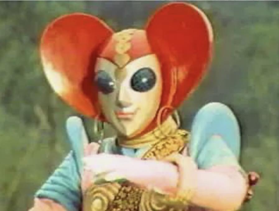 キカイダー01に出てきた、ビジンダー。この、 キャラクターも中々で