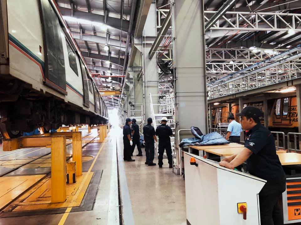 Rapid KL - Tahukah anda, pemeriksaan roda tren MRT...