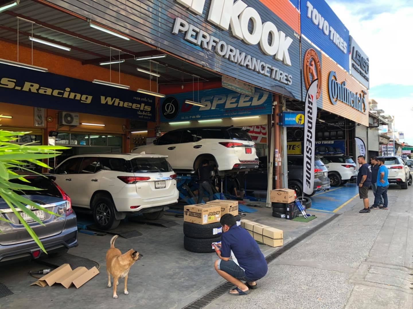 ศูนย์ติดตั้ง ล้อยาง ระบบเบรค ท่อไอเสีย อัพเกรดช่วงล่าง รถPPV #JS_racing ...