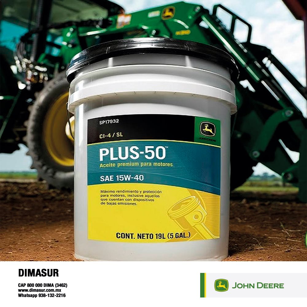 Dimasur - La línea de aceites premium de John Deere le...