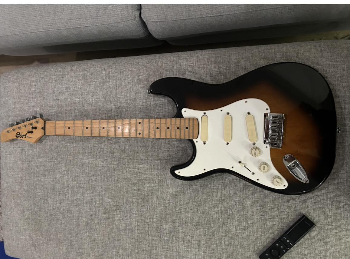 My last aquisition - Cort KX1Q Not a fancy expensive guitar, but