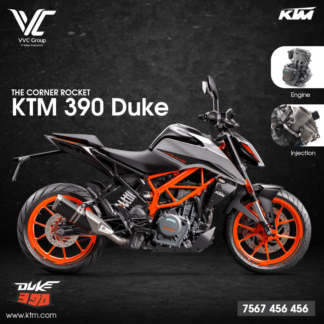 VVC Group - The KTM 390 DUKE is a pure example of what...