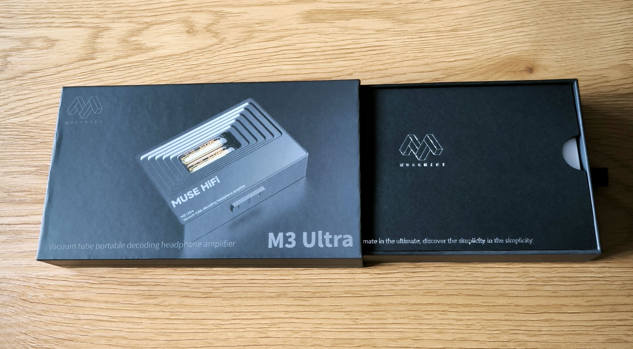 Muse Hifi M3 Ultra tube portable decoding headphone amplifier review