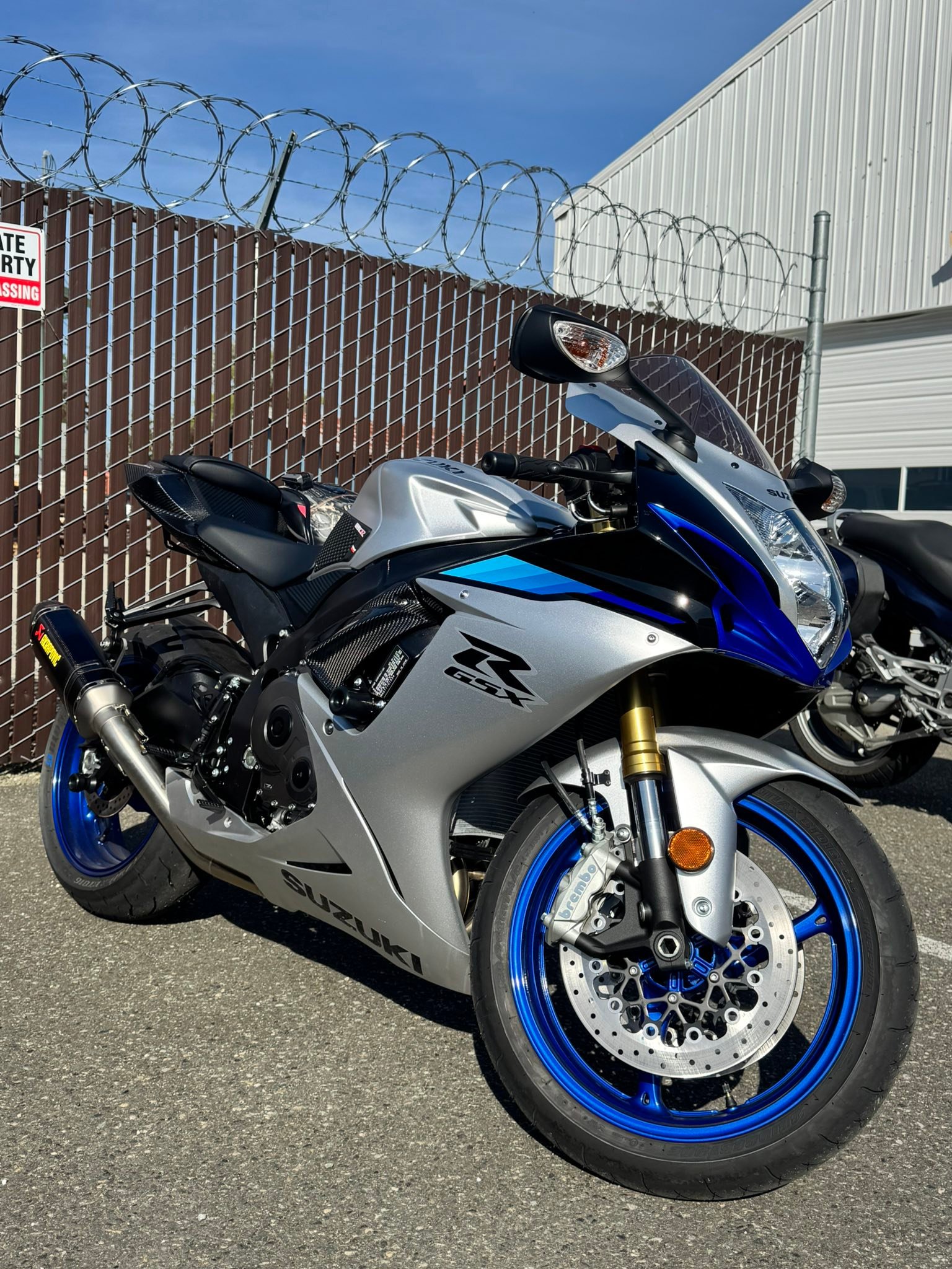 2026 gsxr 750 with upgrades and accessories