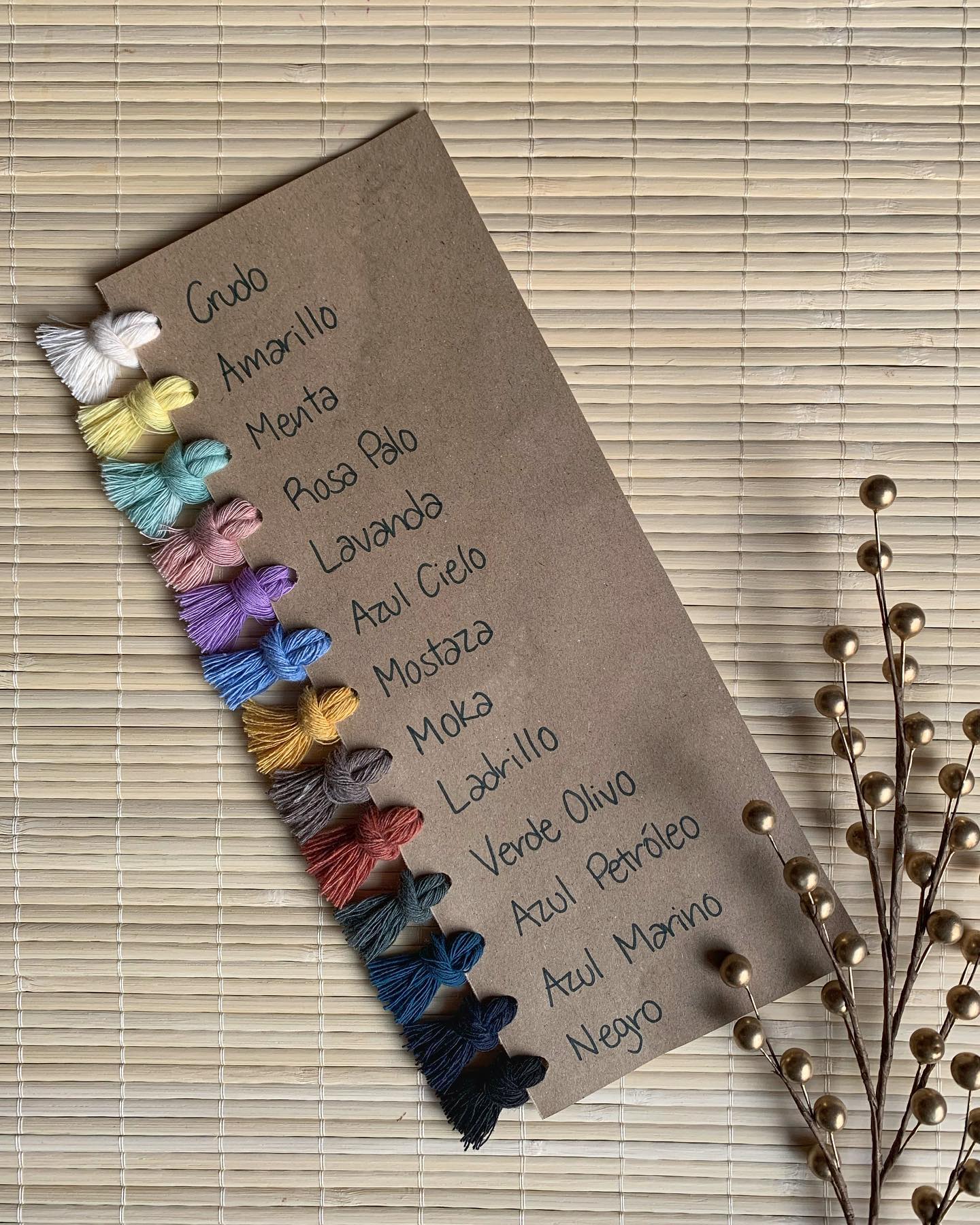 Quecu Macramé - Colores disponibles Puedes...
