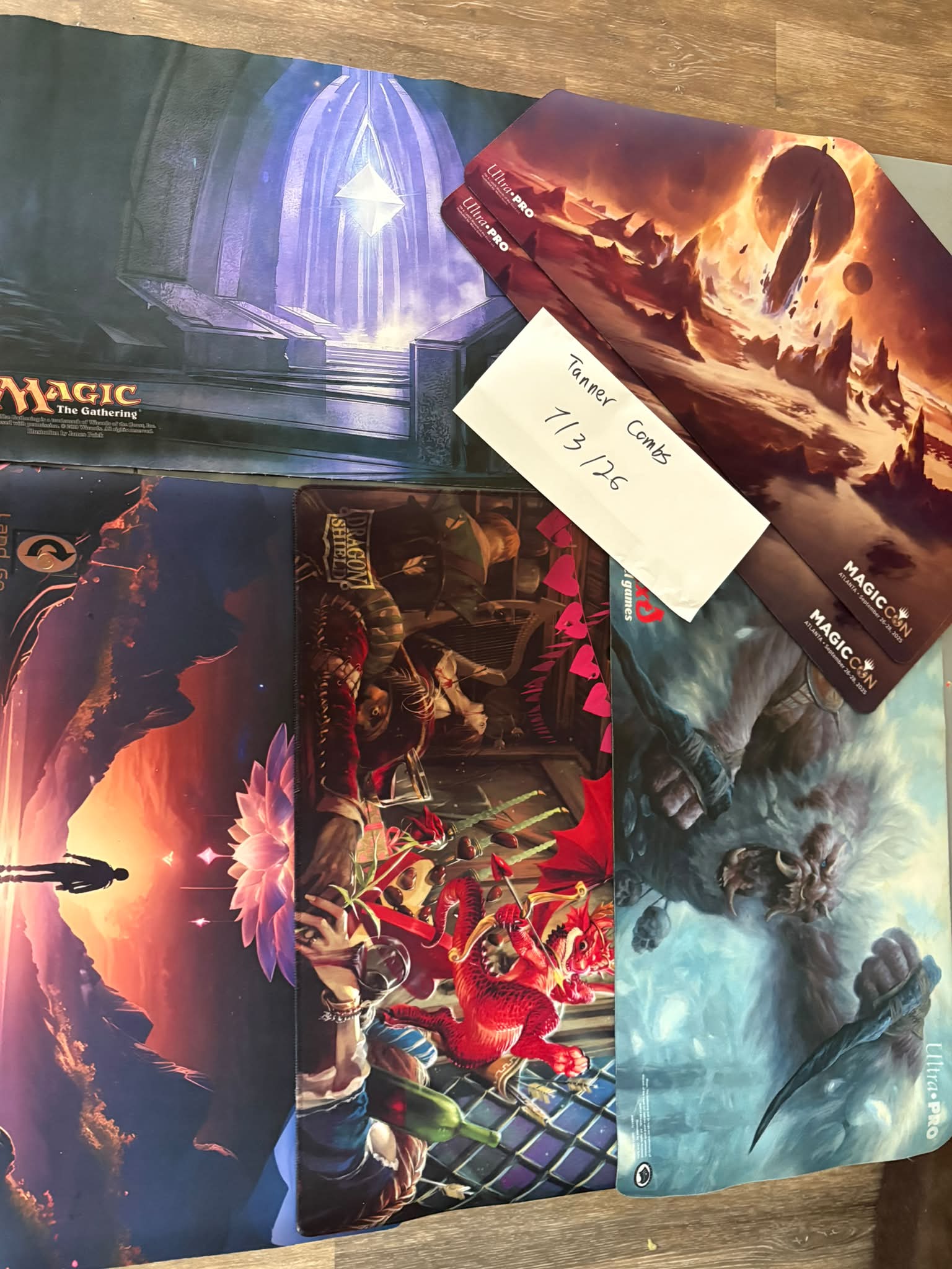 Just in time for MagicCon Atlanta, my new playmat is here!