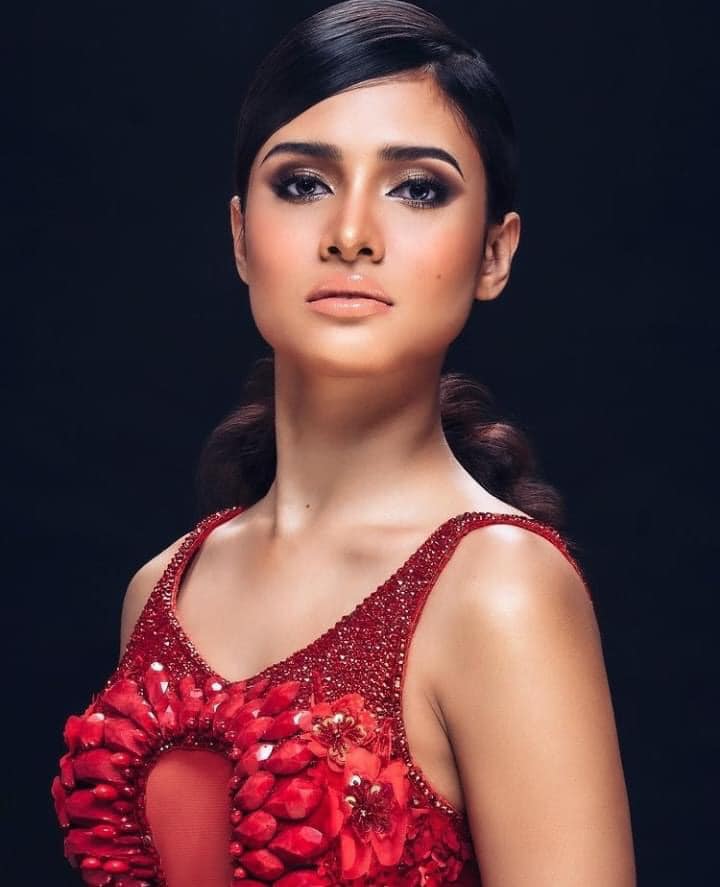 Red is the color of love! ♥️ Rabiya... - Pageantry Moments